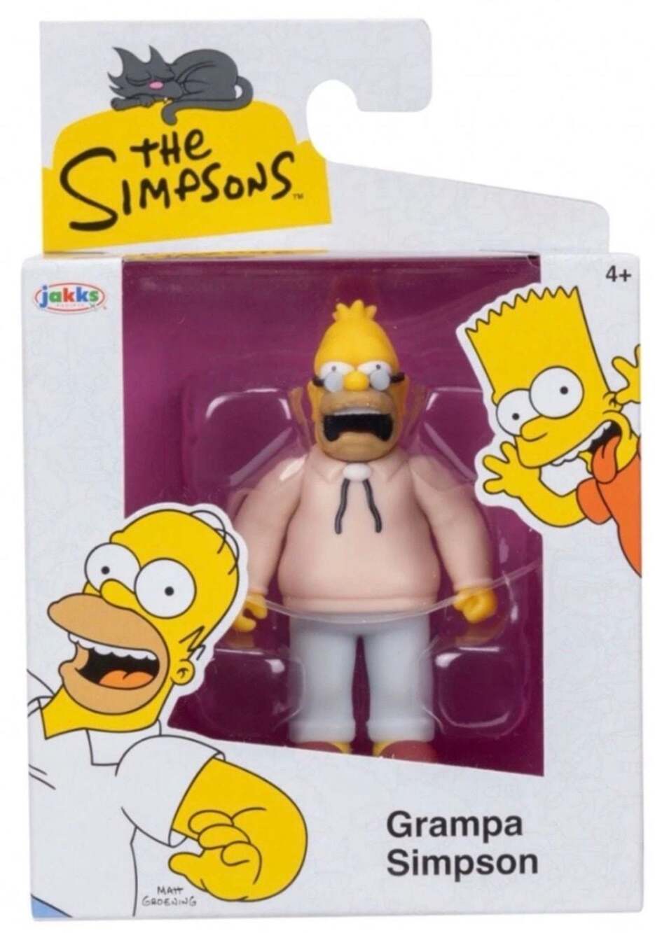 The Simpsons Jakks Pacific Grampa Simpson Action Figure